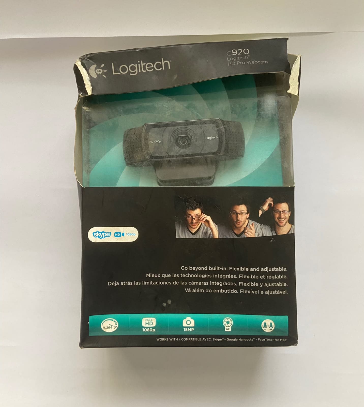Webcam c920 Logitech — foto 1 de 4