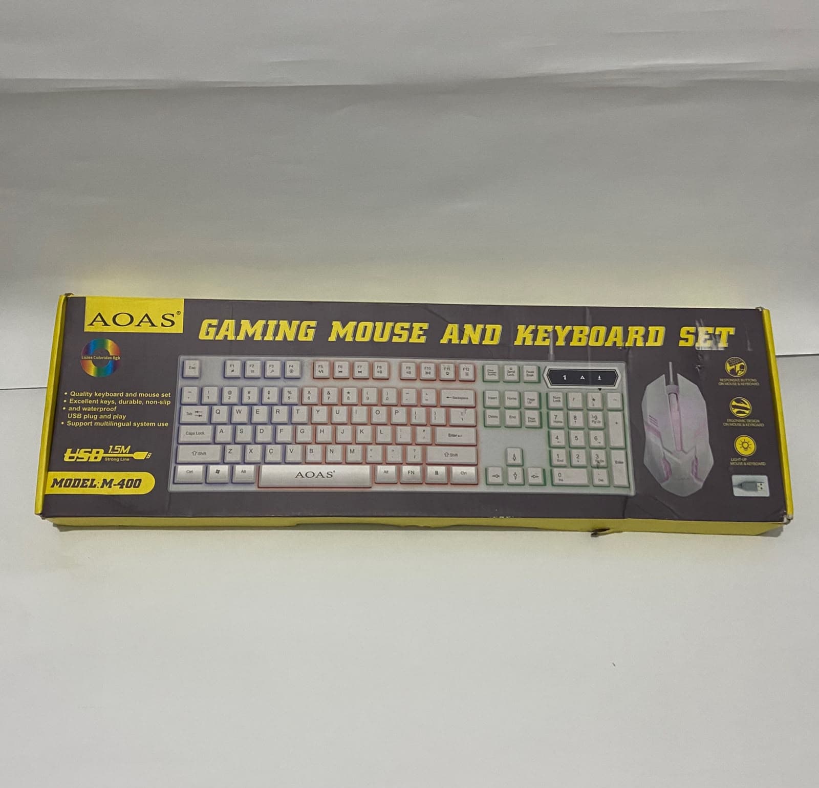 Kit Gamer AOAS M-400 — foto 1 de 5